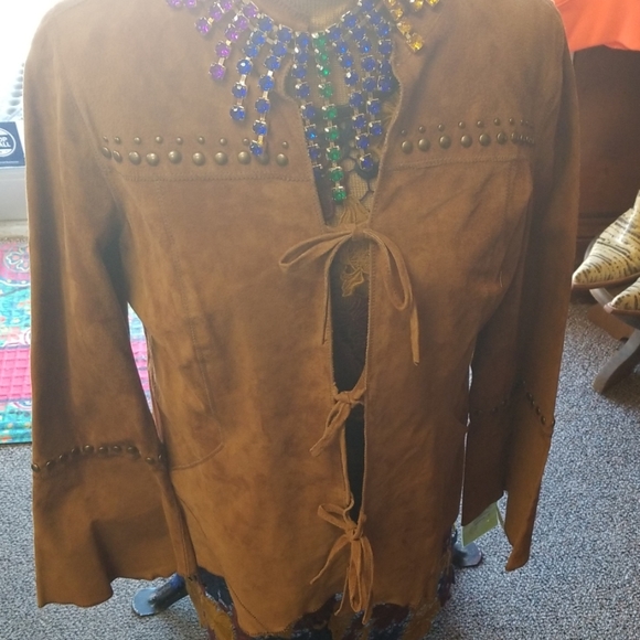 Studded Leather Jacket - Picture 6 of 7